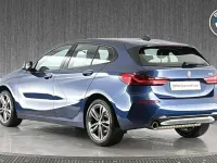 Used BMW 118 Sport Line 134 HP (98 kW) 2023 Blue Hatchback