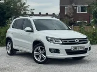 Used VW Tiguan R-line Edition 150 HP (110 kW) 2015 White SUV