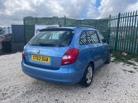Used Skoda Fabia SE 2014 Blue Estate