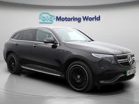 Used Mercedes EQC400 AMG line 300 kW (408 HP) 2022 Black SUV