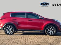 Used Kia Sportage GT-Line 114 HP (83 kW) 2018 Red SUV
