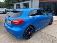 Used Mercedes A180 AMG 109 HP (80 kW) 2013 Blue Hatchback
