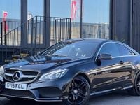 Used Mercedes E220 AMG line 177 HP (130 kW) 2015 Black Coupe