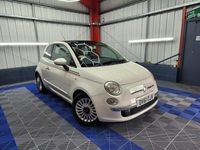 Used Fiat 500 Lounge 69 HP (50 kW) 2011 White Hatchback