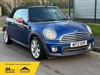 Used Mini Cooper Cabriolet 2012 Blue Cabriolet