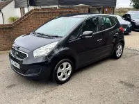 Used Kia Venga 125 HP (91 kW) 2012 Black Hatchback