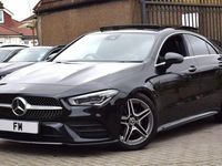 Used Mercedes CLA180 AMG Line Premium Plus 136 HP (100 kW) 2020 Black Sedan