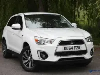 Używany Mitsubishi ASX 117 KM (86 kW) 2014 Biały SUV