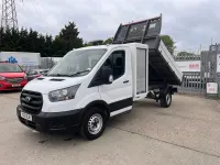 Second-hand Ford Transit 130 CP (95 kW) 2021 Alb Cabrio