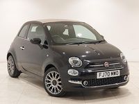 Used Fiat 500C Star 70 HP (51 kW) 2020 Black Cabriolet