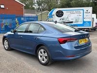 Used Skoda Octavia SE First Edition 115 HP (84 kW) 2020 Blue Hatchback