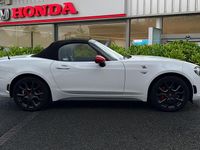 Used Abarth 124 Spider 170 HP (125 kW) 2018 White Cabriolet