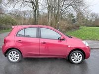 Used Nissan Micra Acenta 2013 Red Hatchback