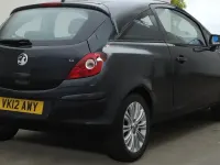 Used Vauxhall Corsa Active 100 HP (73 kW) 2012 Black Hatchback