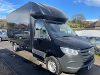 Begagnad Mercedes Sprinter Progressive 2023 Svart Van