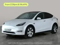 Used Tesla Model Y Long Range AWD 378 kW (514 HP) 2022 White SUV