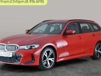Used BMW 330e M Sport 292 HP (214 kW) 2023 Red Estate