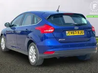 Used Ford Focus Titanium 120 HP (88 kW) 2017 Blue Hatchback