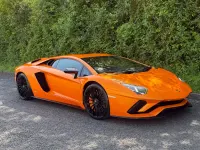 Used Lamborghini Aventador 2017 Orange Coupe