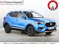 Used MG ZS Exclusive 106 HP (77 kW) 2023 Blue SUV