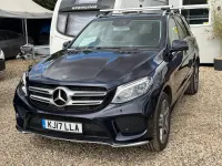 Used Mercedes GLE350 AMG line 254 HP (186 kW) 2017 Blue SUV