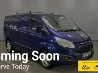 Używany Ford Transit Custom Limited 130 KM (95 kW) 2017 Niebieski Van