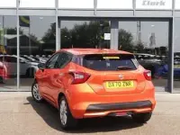 Used Nissan Micra Acenta 100 HP (73 kW) 2020 Orange Hatchback
