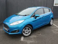 Used Ford Fiesta Zetec 2014 Blue Hatchback