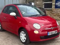 Used Fiat 500 2014 Red Cabriolet
