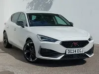 Used Cupra Leon 150 HP (110 kW) 2024 White Hatchback