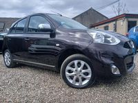 Begagnad Nissan Micra Acenta 2016 Svart Halvkombi