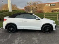 Used VW T-Roc Cabriolet R-line 150 HP (110 kW) 2024 White Cabriolet