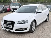 Used Audi A3 150 HP (110 kW) 2012 White Hatchback