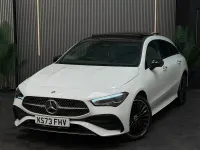 Used Mercedes CLA250 AMG Line Premium Plus 2023 White Coupe