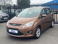 Used Ford Grand C-Max Zetec 115 HP (84 kW) 2013 Brown MPV