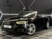 Used Audi A3 Cabriolet S-Line 150 HP (110 kW) 2017 Black Cabriolet
