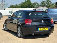 Used BMW 120 2011 Black Hatchback