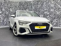 Used Audi A3 S-Line 110 HP (80 kW) 2021 White Sedan