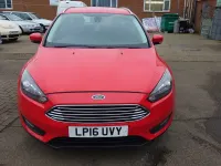 Used Ford Focus Zetec 2016 Red Estate