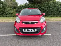 Used Kia Picanto Air 68 HP (50 kW) 2012 Red Hatchback