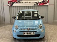 Used Fiat 500 Pop 69 HP (50 kW) 2015 Blue Hatchback