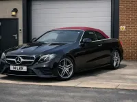 Used Mercedes E220 AMG Line Premium 2018 Black Cabriolet