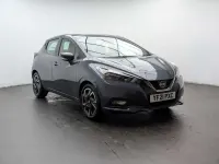 Usado Nissan Micra Acenta 92 CV (67 kW) 2021 Gris Utilitario