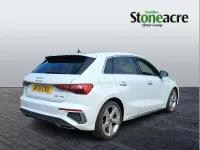 Used Audi A3 S-Line 150 HP (110 kW) 2021 White Sedan