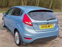 Used Ford Fiesta Titanium 2009 Blue Hatchback