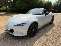Used Mazda MX5 Inclusive 160 HP (117 kW) 2016 Silver Cabriolet