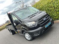 Begagnad Ford Transit 130 HK (95 kW) 2022 Svart Cab