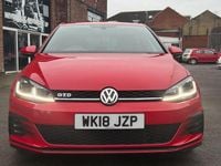 Used VW Golf VII GTD 184 HP (135 kW) 2018 Red Hatchback