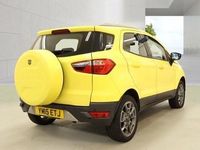 Used Ford Ecosport Titanium 125 HP (91 kW) 2015 Yellow SUV