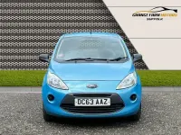 Used Ford Ka Studio 69 HP (50 kW) 2014 Blue Hatchback